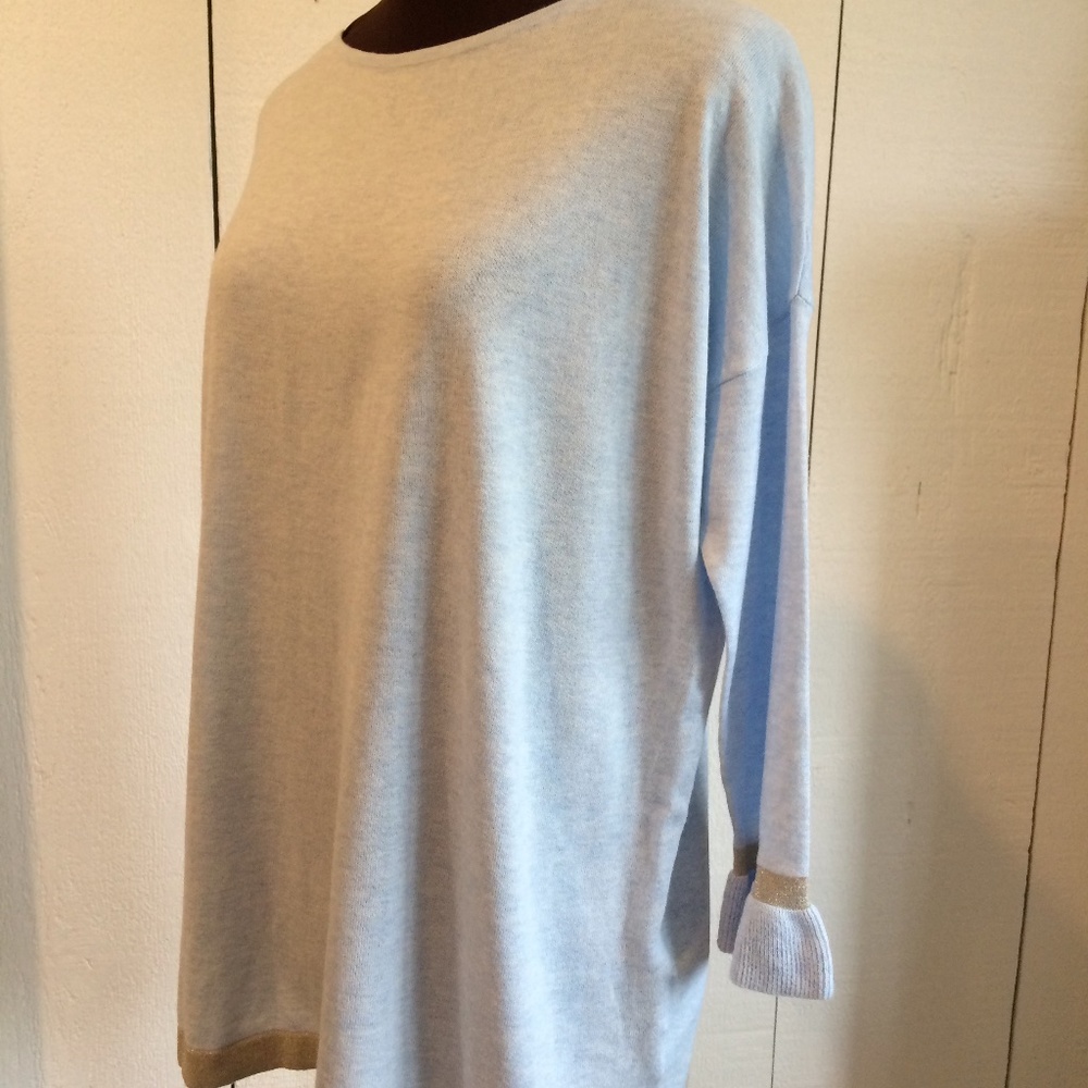 Lilly Pulitzer Charla Sweater Light Blue Size XS NWT